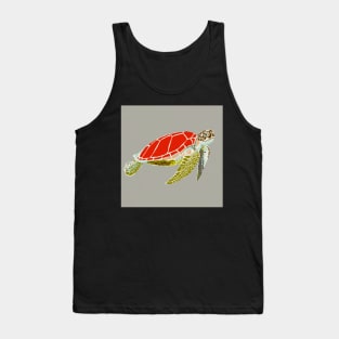 Vintage Sea Turtle Tank Top